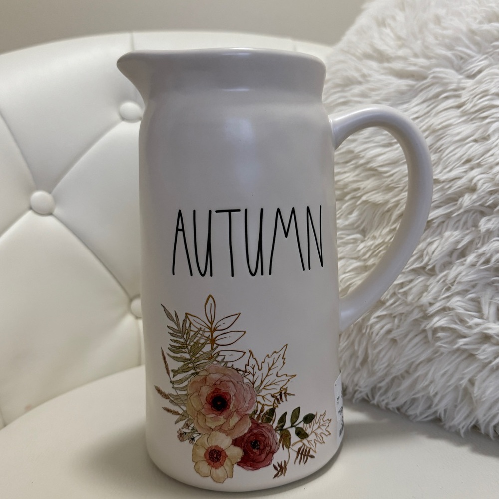 Rae Dunn Autumn Pitcher